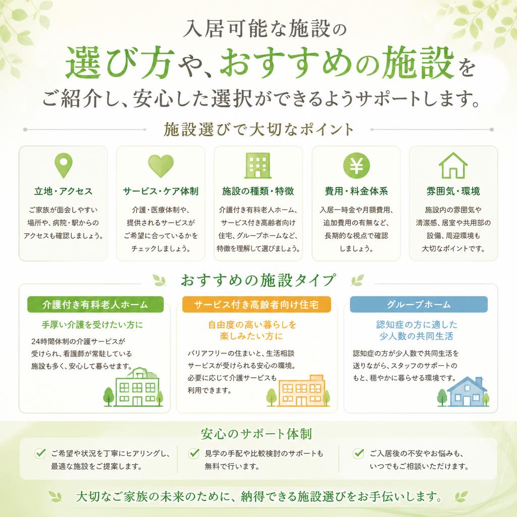 理想の施設紹介
